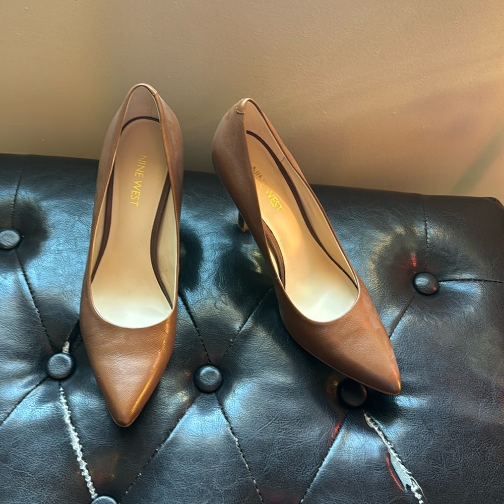 Nine West Garisono Heel in light brown